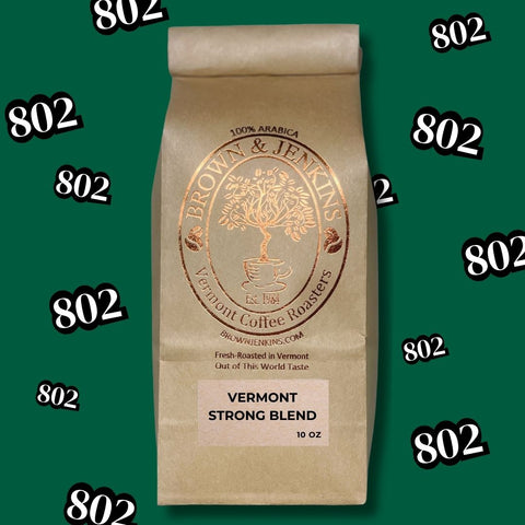 Vermont Strong Blend Coffee- 10 oz Bag