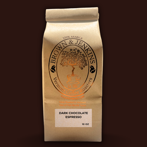 Dark Chocolate Espresso Coffee - 10 oz Bag