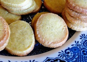 Coffee Shortbread Cookies