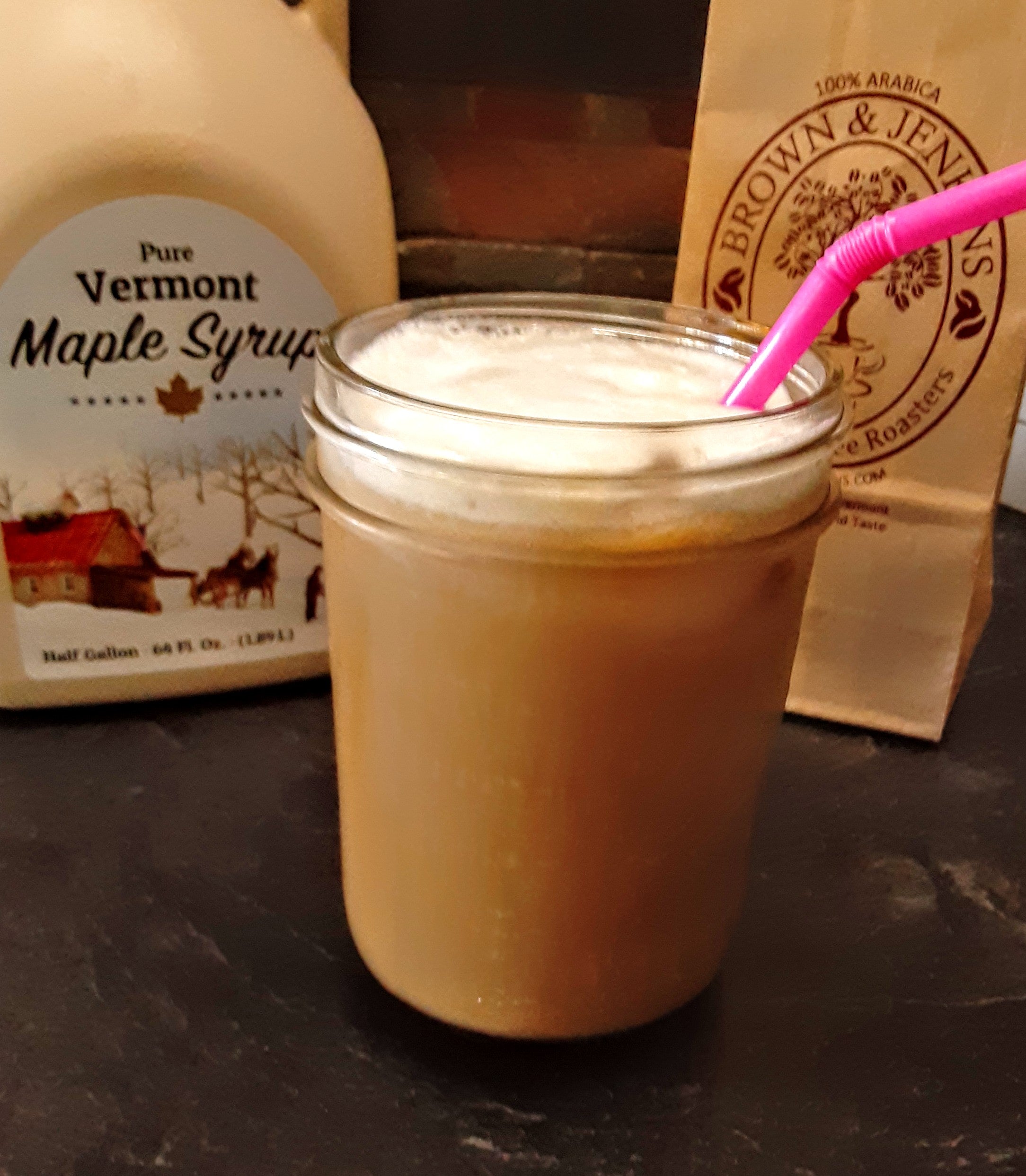 Iced Maple Latte
