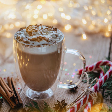 Winter Holiday and christmas season coffee collection from brown and jenkins coffee roaster of vermont