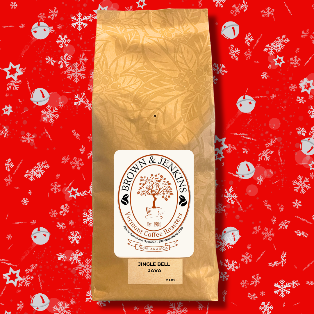 Jingle Java 6 Pack Jingle Bell Java Coffee - 2 LB Bag – Brown & Jenkins - The Vermont ...