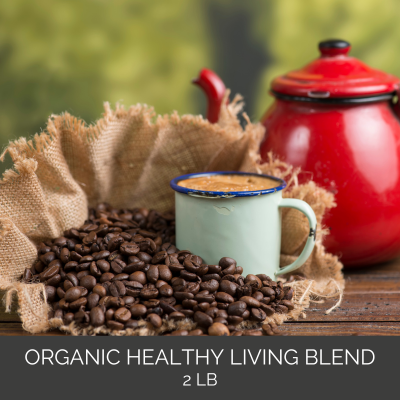 Organic Healthy Living Blend Coffee - 2 pound bag