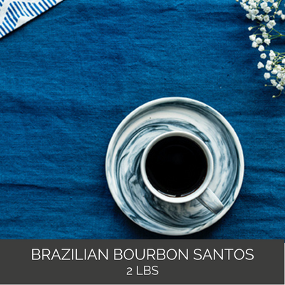 Brazilian Bourbon Santos Coffee - 2 pound bag