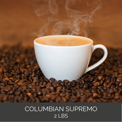 Colombian Supremo Coffee - 2 pound bag