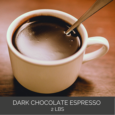 Dark Chocolate Espresso Coffee - 2 pound bag
