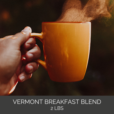 Brown & Jenkins Coffee Roasters, Vermont Breakfast Blend coffee, 2 pound bag